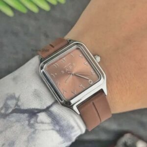صبر Watch – ব্রাউন ডায়াল,